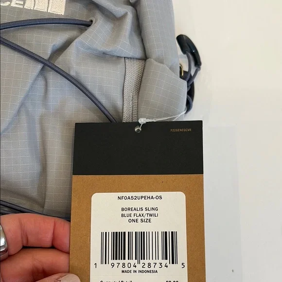 NWT The North Face Borealis Gray Sling Bag- Versatile Everyday Carry 
Mini Bag - Picture 3 of 3